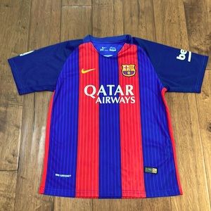 Nike Messi Dri Fit Youth Authentic Jersey